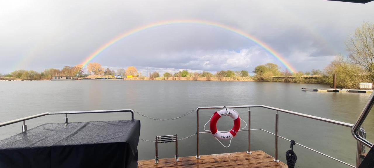 Appartamento Hausboot La Mare Emma Weyhe Esterno foto